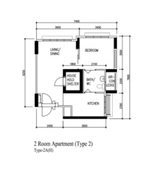 Blk 462D Blossom Spring @ Yishun (Yishun), HDB 2 Rooms #620129221